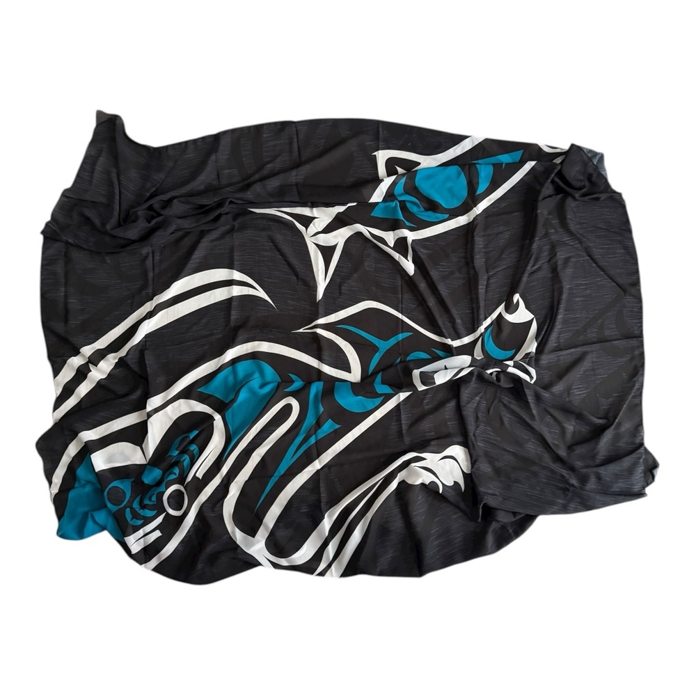 NoMiNoU Spirit Collection‎ Wolf Design Wrap / Scarf by Mark Gauti